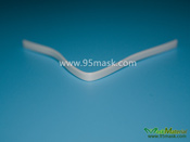 3mm plastic nose clip for medical face mask