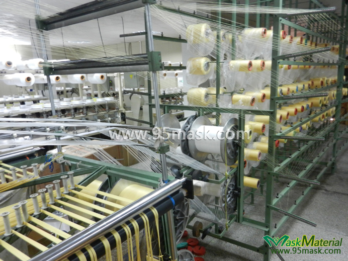 Yellow elastic bands factory