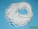 White Flat Elastic Band