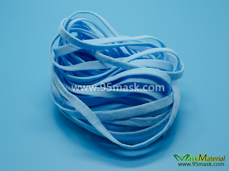 sky-blue elastic band for dust mask